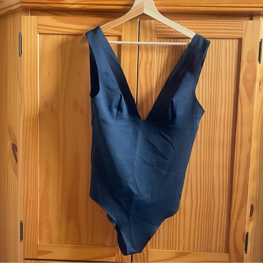 COS Sleek Sexy Low Back Bodysuit - Size 12